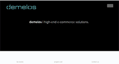 Desktop Screenshot of demelos.com